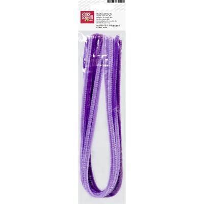 BRUNNEN Knorr Prandell 6 mm zsenília drót 10 darabos lila BRUNNEN Knorr Prandell 6 mm zsenília drót 10 darabos lila