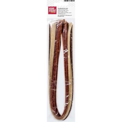 BRUNNEN Knorr Prandell 6 mm zsenília drót 10 darabos barna BRUNNEN Knorr Prandell 6 mm zsenília drót 10 darabos barna