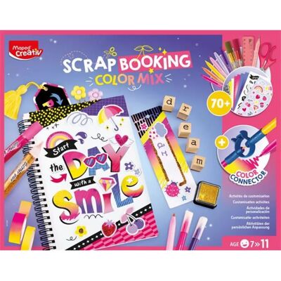 MAPED CREATIV Scrapbooking Color Mix kreatív scrapbooking készlet 70 darabos MAPED CREATIV Scrapbooking Color Mix kreatív scrapbooking készlet 70 darabos