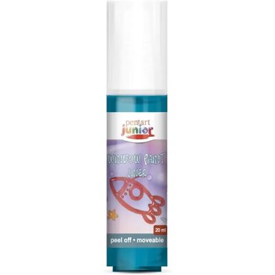 PENTART 20 ml türkiz lehúzható üvegfesték PENTART 20 ml türkiz lehúzható üvegfesték