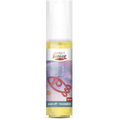 PENTART 20 ml sárga lehúzható üvegfesték PENTART 20 ml sárga lehúzható üvegfesték