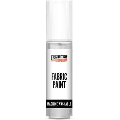 PENTART 20 ml metál ezüst textilfesték PENTART 20 ml metál ezüst textilfesték
