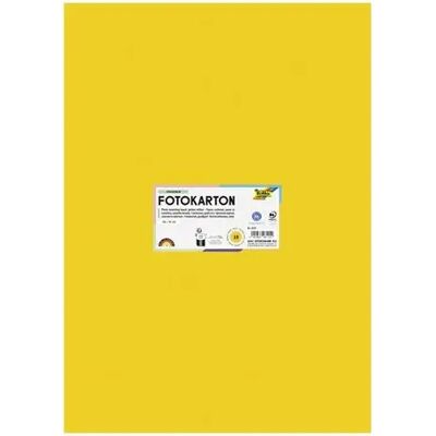 OEM Folia Dekorkarton 2 oldalas 50x70cm 300g 10 lap aranysárga OEM Folia Dekorkarton 2 oldalas 50x70cm 300g 10 lap aranysárga