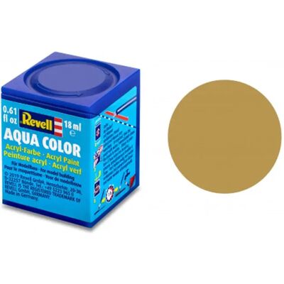 REVELL Akril makettfesték Aqua Color matt homoksárga 18ml 36116 REVELL Akril makettfesték Aqua Color matt homoksárga 18ml 36116