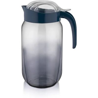 IRIS LUXPLASTIC C-00483 Rainbow üvegkancsó 1000ml Indigókék IRIS LUXPLASTIC C-00483 Rainbow üvegkancsó 1000ml Indigókék