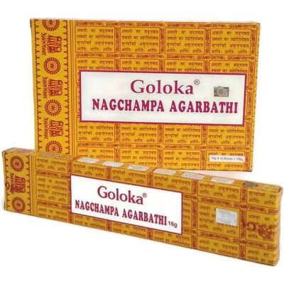 OEM GREEN TREE Goloka füstölő pálcás nagchampa agarbathi 15 g OEM GREEN TREE Goloka füstölő pálcás nagchampa agarbathi 15 g