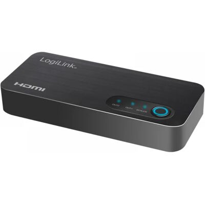 LOGILINK HDMI-Splitter 1x2-Port 4K/60 Hz HDCP HDR CEC Downscaler LOGILINK HDMI-Splitter 1x2-Port 4K/60 Hz HDCP HDR CEC Downscaler