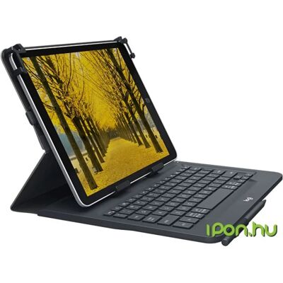 Logitech Universal Folio Keyboard iPad tok UK Angol fekete Logitech Universal Folio Keyboard iPad tok UK Angol fekete