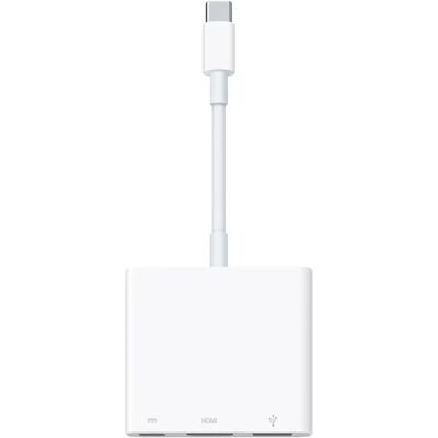 Apple USB-C – digitális AV többportos átalakító fehér Apple USB-C – digitális AV többportos átalakító fehér