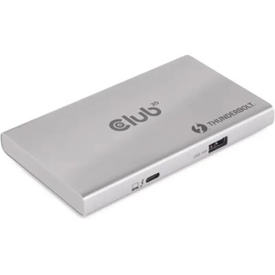 Club 3D Thunderbolt 4 Portable 5-in-1 Hub with Smart Power Club 3D Thunderbolt 4 Portable 5-in-1 Hub with Smart Power