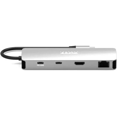 Port Designs 900164 USB-C Dokkolóállomás - 4K HDMI - Ethernet - SD MicroSD Port Designs 900164 USB-C Dokkolóállomás - 4K HDMI - Ethernet - SD MicroSD