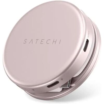 SATECHI OntheGo 5-in-1 Multiport Adapter Rózsaszín ST-POTG5P SATECHI OntheGo 5-in-1 Multiport Adapter Rózsaszín ST-POTG5P