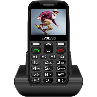 EVOLVEO EasyPhone XR - Idősek mobiltelefon töltőállvánnyal EVOLVEO EasyPhone XR - Idősek mobiltelefon töltőállvánnyal