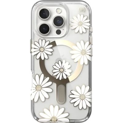 SPECK Presidio Lux MagSafe ClickLock tok iPhone 16 Pro átlátszó-mintás SPECK Presidio Lux MagSafe ClickLock tok iPhone 16 Pro átlátszó-mintás