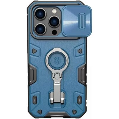 NILLKIN iPhone 14 Pro CAMSHIELD ARMOR PRO defender szilikon telefonvédő ütésállóság, tartógyűrű, SÖTÉTKÉK NILLKIN iPhone 14 Pro CAMSHIELD ARMOR PRO defender szilikon telefonvédő ütésállóság, tartógyűrű, SÖTÉTKÉK