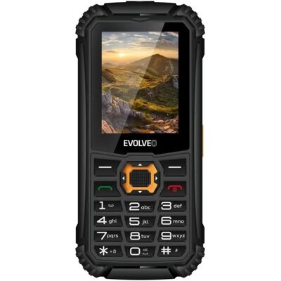 EVOLVEO StrongPhone Q1 Dual SIM fekete-narancssárga EVOLVEO StrongPhone Q1 Dual SIM fekete-narancssárga