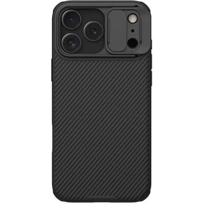 NILLKIN CamShield Pro Magnetic hátlap csúsztatható kameravédelem iPhone 17 Pro Max fekete NILLKIN CamShield Pro Magnetic hátlap csúsztatható kameravédelem iPhone 17 Pro Max fekete