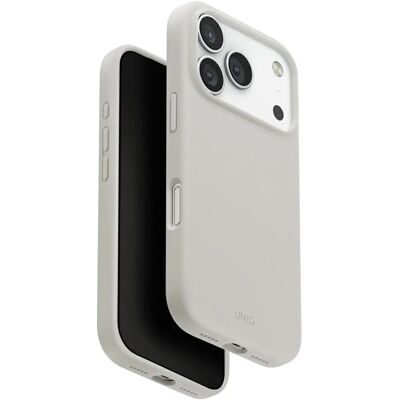 UNIQ Lino MagClick MagSafe tok iPhone 17 Pro szürke UNIQ Lino MagClick MagSafe tok iPhone 17 Pro szürke