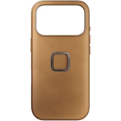 PEAK DESIGN Everyday Clarino hátlaptok Apple iPhone 17 Pro világosbarna PEAK DESIGN Everyday Clarino hátlaptok Apple iPhone 17 Pro világosbarna