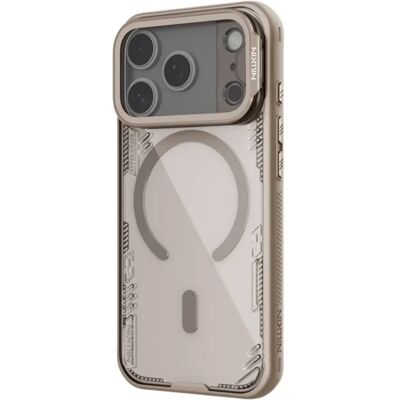 NILLKIN iPhone 17 Pro NILLKIN ICEBLADE PROP MAGNETIC szilikon telefonvédő ütésállóság, MagSafe, VILÁGOSBARNA NILLKIN iPhone 17 Pro NILLKIN ICEBLADE PROP MAGNETIC szilikon telefonvédő ütésállóság, MagSafe, VILÁGOSBARNA