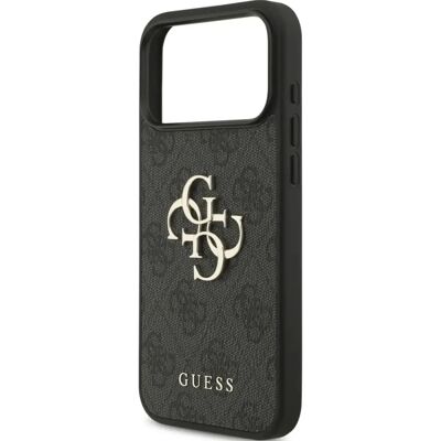 GUESS 4G Big Metal Logo tok Apple iPhone 17 Pro Max fekete GUESS 4G Big Metal Logo tok Apple iPhone 17 Pro Max fekete