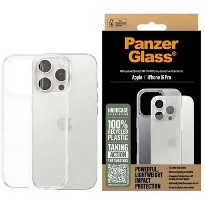 PANZERGLASS HardCase hátlaptok iPhone 16 Pro átlátszó PANZERGLASS HardCase hátlaptok iPhone 16 Pro átlátszó