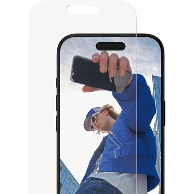 PANZERGLASS Classic Fit Antibacterial Tempered Glass iPhone 16 Pro/17 PANZERGLASS Classic Fit Antibacterial Tempered Glass iPhone 16 Pro/17