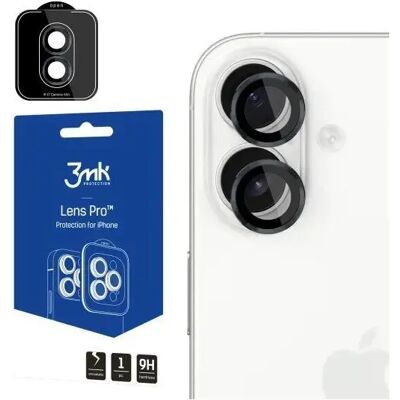 3MK Lens Pro Kamera lencsevédő iPhone 17 fekete 3MK Lens Pro Kamera lencsevédő iPhone 17 fekete