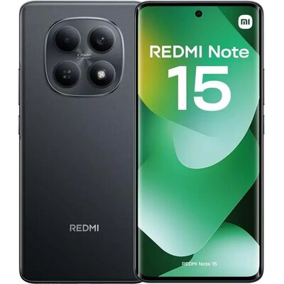 Xiaomi Redmi Note 15 6.77" 4G 6/128GB fekete Xiaomi Redmi Note 15 6.77" 4G 6/128GB fekete