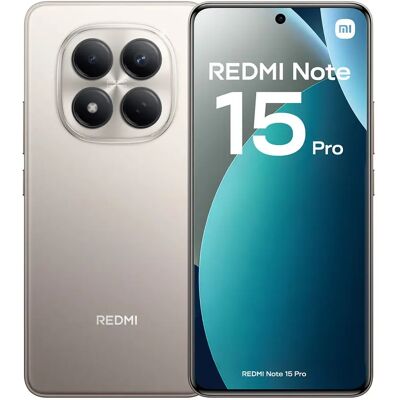 Xiaomi Redmi Note 15 Pro 6.77" 4G 8/256GB titánium Xiaomi Redmi Note 15 Pro 6.77" 4G 8/256GB titánium