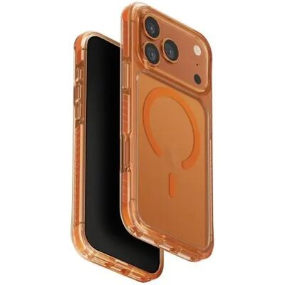 UNIQ Combat Magclick Apple iPhone 17 Pro Max MagSafe tok, narancs SP110881 UNIQ Combat Magclick Apple iPhone 17 Pro Max MagSafe tok, narancs SP110881