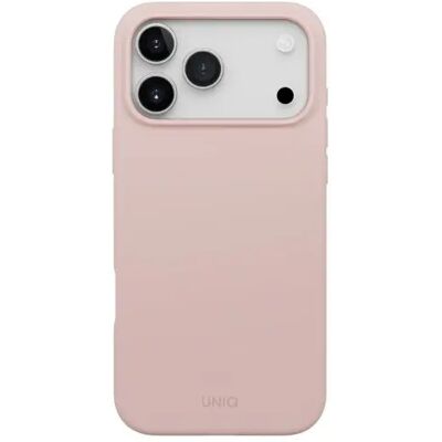 UNIQ Lino Apple iPhone 17 Pro Max MagSafe szilikon tok, rózsaszín SP110902 UNIQ Lino Apple iPhone 17 Pro Max MagSafe szilikon tok, rózsaszín SP110902