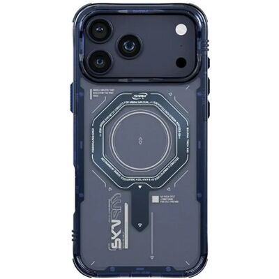 SKINARMA Apple iPhone 17 Pro Max mágneses tok MagSafe kompatibilis kék SP113252 SKINARMA Apple iPhone 17 Pro Max mágneses tok MagSafe kompatibilis kék SP113252