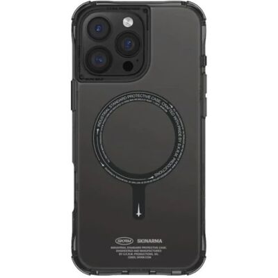 SKINARMA Saido iPhone 16 Pro Max MagSafe kompatibilis mágneses tok fekete SP113253 SKINARMA Saido iPhone 16 Pro Max MagSafe kompatibilis mágneses tok fekete SP113253