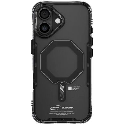 SKINARMA Saido iPhone 17 MagSafe kompatibilis mágneses tok fekete SP113379 SKINARMA Saido iPhone 17 MagSafe kompatibilis mágneses tok fekete SP113379