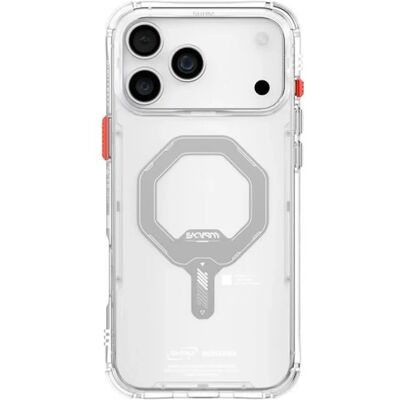 SKINARMA Saido iPhone 17 Pro Max MagSafe mágneses tok átlátszó SP113384 SKINARMA Saido iPhone 17 Pro Max MagSafe mágneses tok átlátszó SP113384