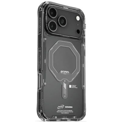 SKINARMA Saido iPhone 17 Pro Max mágneses tok MagSafe szürke SP113385 SKINARMA Saido iPhone 17 Pro Max mágneses tok MagSafe szürke SP113385