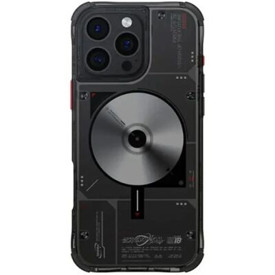 SKINARMA Nova iPhone 16 Pro Max MagSafe mágneses tok fekete SP113401 SKINARMA Nova iPhone 16 Pro Max MagSafe mágneses tok fekete SP113401