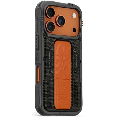 SKINARMA Phantom iPhone 17 Pro mágneses tok kitámasztóval MagSafe olíva SP113507 SKINARMA Phantom iPhone 17 Pro mágneses tok kitámasztóval MagSafe olíva SP113507