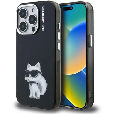 KARL LAGERFELD IML Aquarelle Choupette tok iPhone 15 Pro Max fekete KLHCP15XHMCHAQK KARL LAGERFELD IML Aquarelle Choupette tok iPhone 15 Pro Max fekete KLHCP15XHMCHAQK