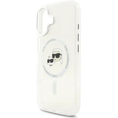 KARL LAGERFELD IML K&CH Heads Metal Frame MagSafe tok iPhone 17 átlátzó KLHMP17SHLSKCH KARL LAGERFELD IML K&CH Heads Metal Frame MagSafe tok iPhone 17 átlátzó KLHMP17SHLSKCH