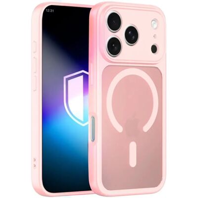3MK Misty MagCase tok Apple iPhone 17 Pro Max rózsaszín 3MK Misty MagCase tok Apple iPhone 17 Pro Max rózsaszín
