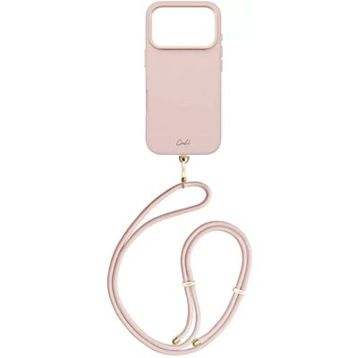 UNIQ Coehl Mirelle MagSafe tok Apple iPhone 17 Pro rózsaszín-arany SP115753 UNIQ Coehl Mirelle MagSafe tok Apple iPhone 17 Pro rózsaszín-arany SP115753