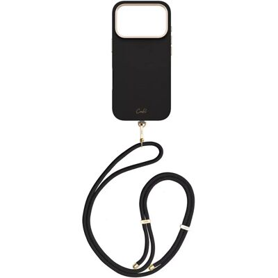 UNIQ Coehl Mirelle MagSafe tok Apple iPhone 17 Pro Max fekete-arany SP115757 UNIQ Coehl Mirelle MagSafe tok Apple iPhone 17 Pro Max fekete-arany SP115757
