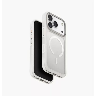 UNIQ Veren MagClick MagSafe tok Apple iPhone 17 Pro Max fehér-szürke SP115760 UNIQ Veren MagClick MagSafe tok Apple iPhone 17 Pro Max fehér-szürke SP115760