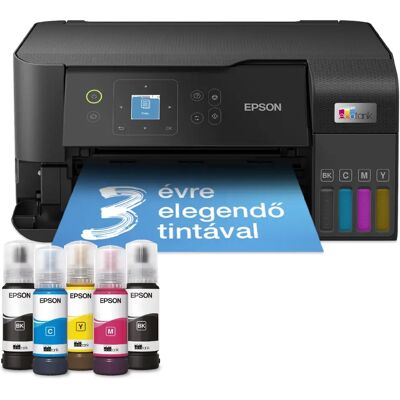 Epson EcoTank L3560 színes MFP WiFiUSB 6600/5900 oldal tintával Epson EcoTank L3560 színes MFP WiFiUSB 6600/5900 oldal tintával