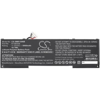 CAMERON SINO Li-Polymer akku 11.55V / 6900mAh, Xiaomi R15B05W kompatibilis, FEKETE CAMERON SINO Li-Polymer akku 11.55V / 6900mAh, Xiaomi R15B05W kompatibilis, FEKETE