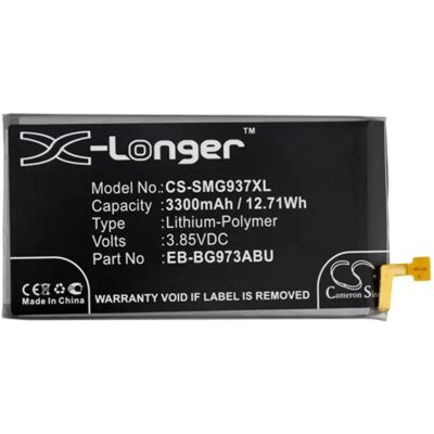 CAMERON SINO Samsung S10 CAMERON SINO Akku 3300mAh LI-Polymer EB-BG973ABU/GH82-18826A kompatibilis CAMERON SINO Samsung S10 CAMERON SINO Akku 3300mAh LI-Polymer EB-BG973ABU/GH82-18826A kompatibilis