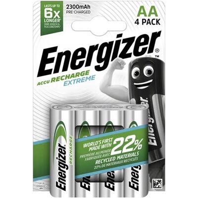 Energizer Extreme ceruza akku (AA) 2300mAh 4db E300624607 Energizer Extreme ceruza akku (AA) 2300mAh 4db E300624607
