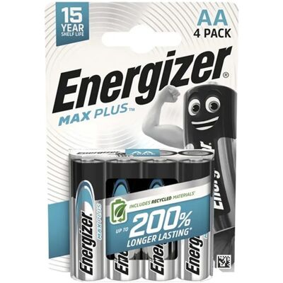 Energizer Max Plus ceruza elem (AA) 4db E303321804 Energizer Max Plus ceruza elem (AA) 4db E303321804
